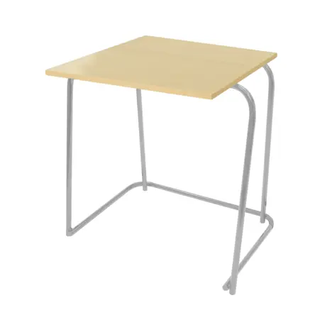 Heavy Duty Nesting Exam Desk - Light Grey Frame - Kobey Ash
